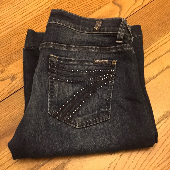 7 For All Mankind Denim - 7 for all Mankind Dojo Wide Leg Jeans